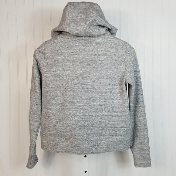 Athleta Zip Up Hooded Jacket Gray XS - Picture 2 of 7